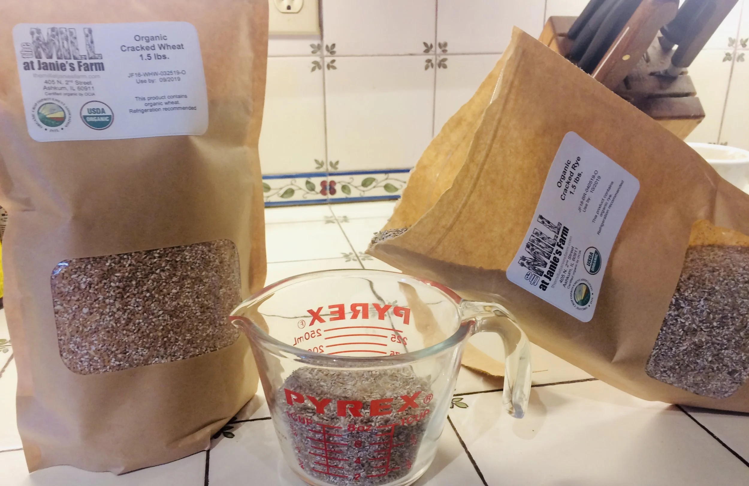 Did you know that you can make delicious, wholesome, and satisfying breakfast cereals with cracked rye or cracked wheat from Janie’s Mill? Well, you can! And once you taste our flavorful grains, you won’t ever go back to industrial oatmeal or cream of wheat or (heaven forbid!) sugary boxed breakfast cereals!