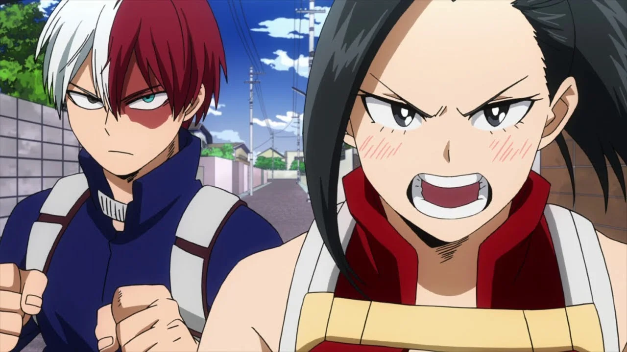 My Hero Academia s2e35: "Yaoyorozu: Rising"