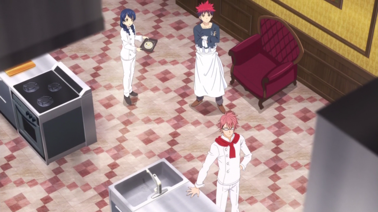 Food Wars s1e10: “The Supreme Recette”