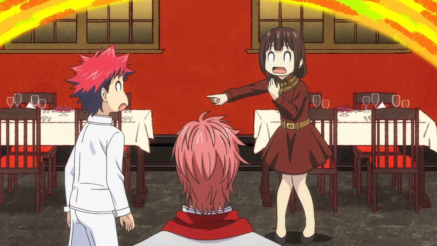 Food Wars s2e13: “Pomp and Circumstance”