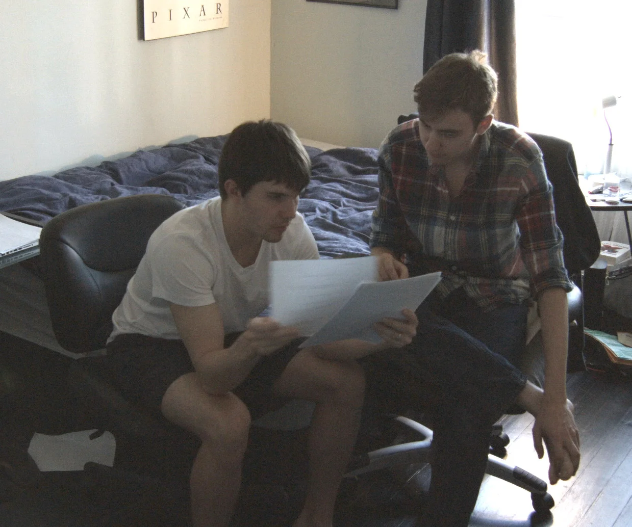 More work on the script