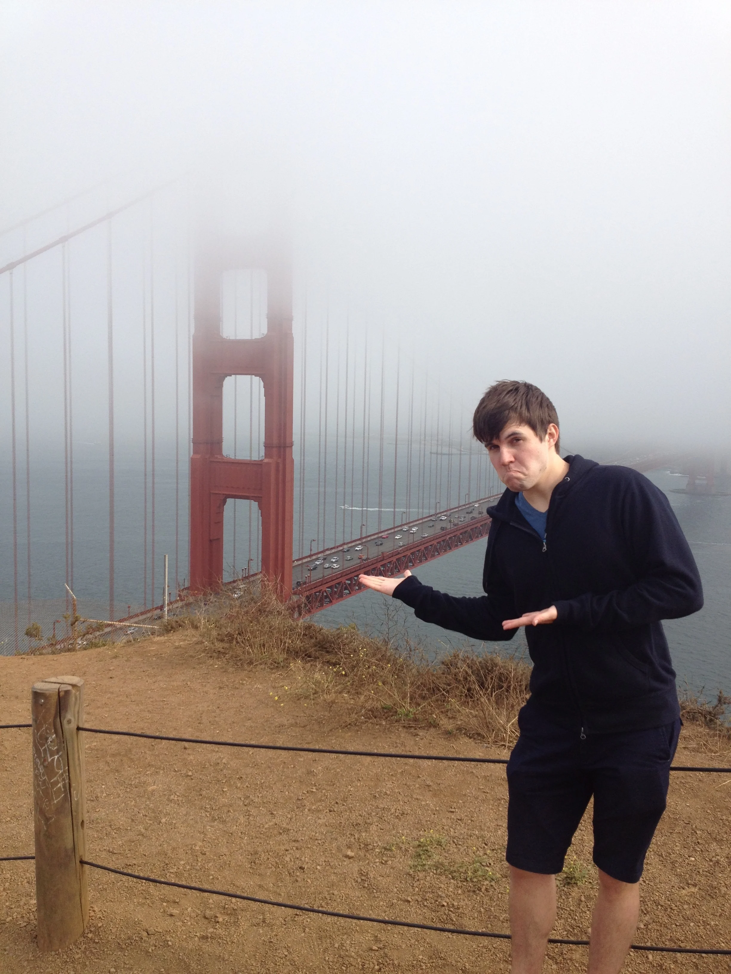 The disappointing Golden Gate bridge