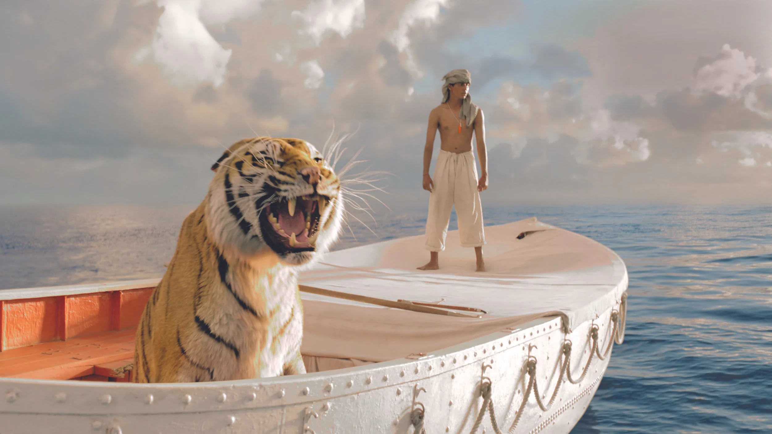 As shot from Life of Pi – One of the films that Sean worked on