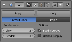 Subdivide to add detail