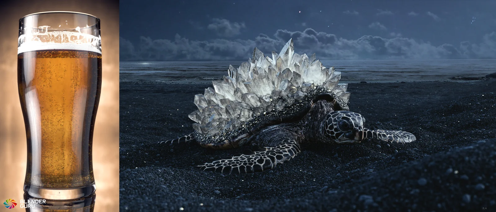 How To Make A Beer tutorial & Crystal Turtle by Jeepster