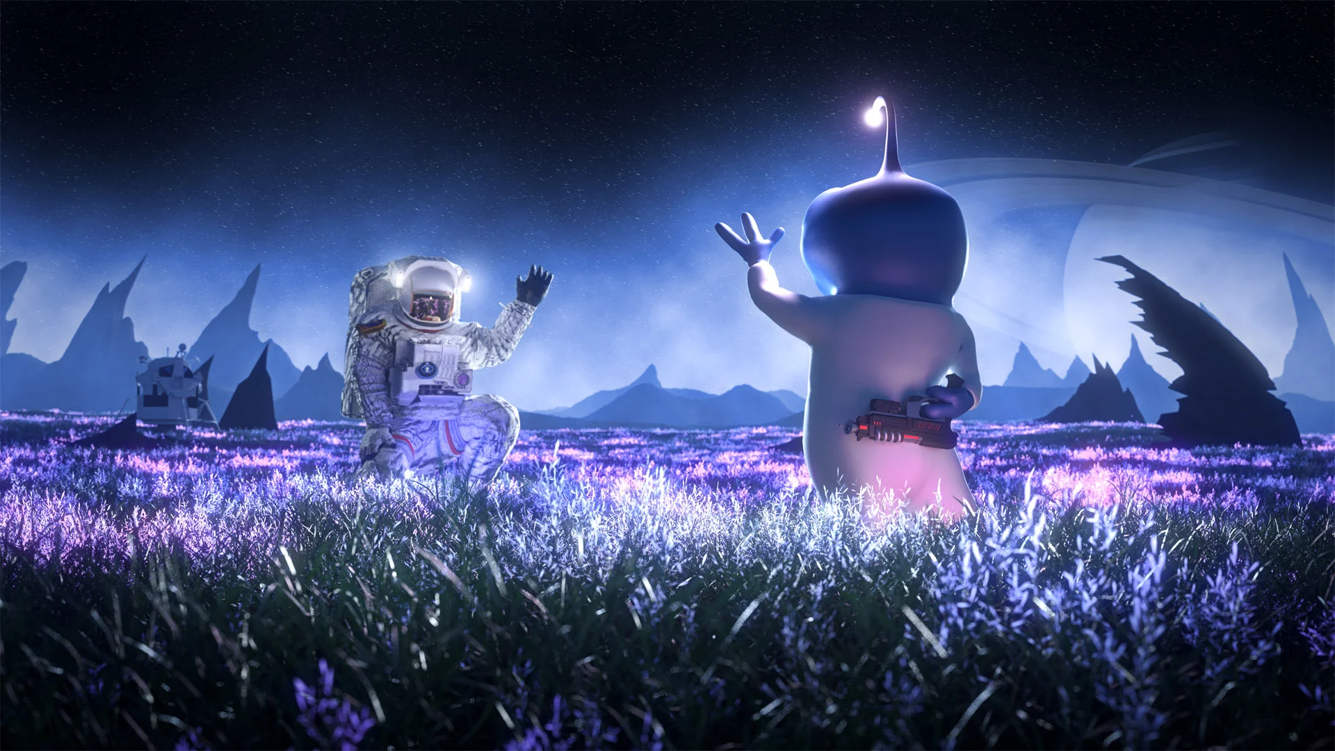 How the intergalactic wars started [Model credits: jgilhutton, glassdog, simbos57, Rjjonesy99.]