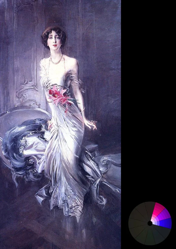 Created by Giovanni Boldini – Portrait of madame E L Doyen (from ArtRenewal.org)