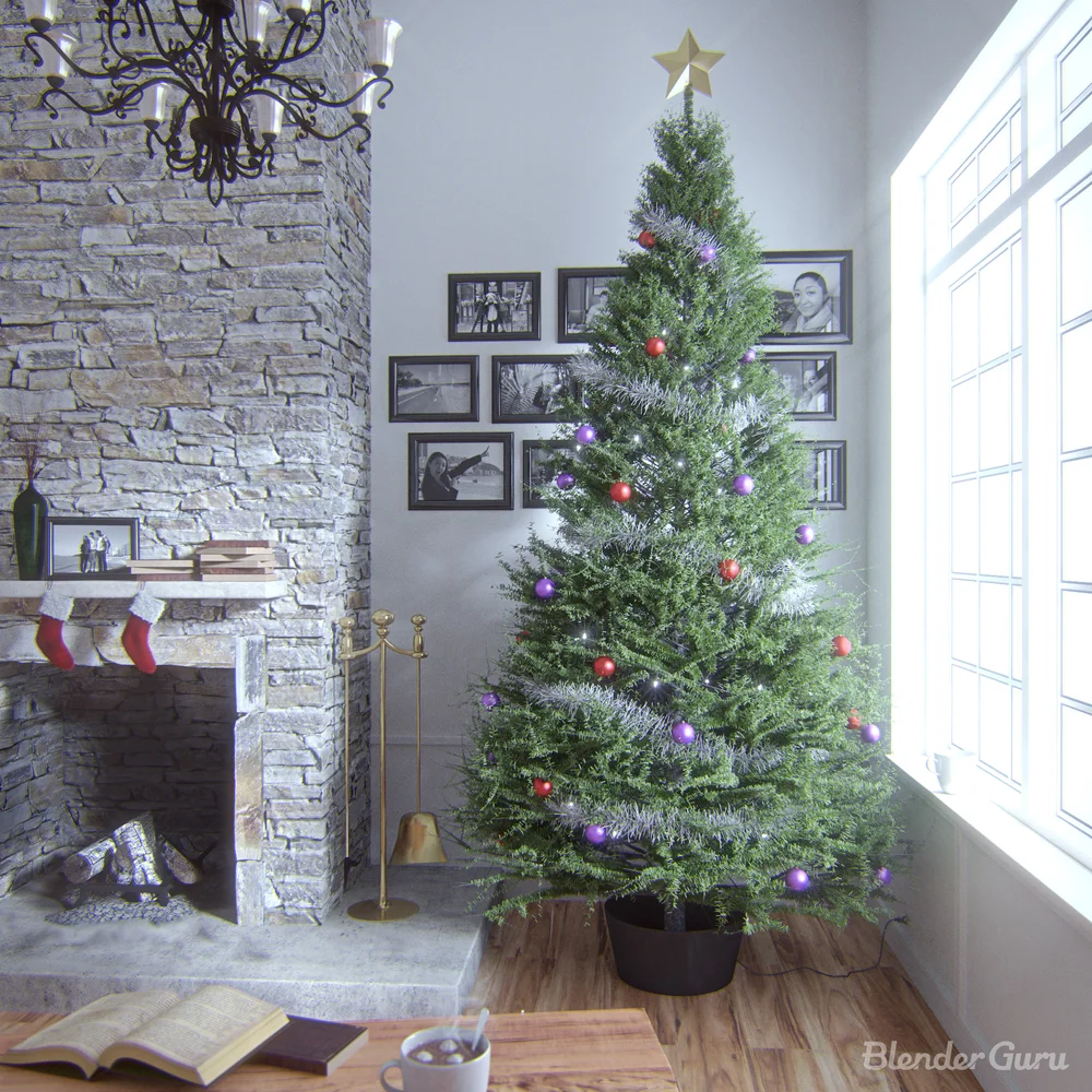 How To Make A Christmas Tree Blender Guru