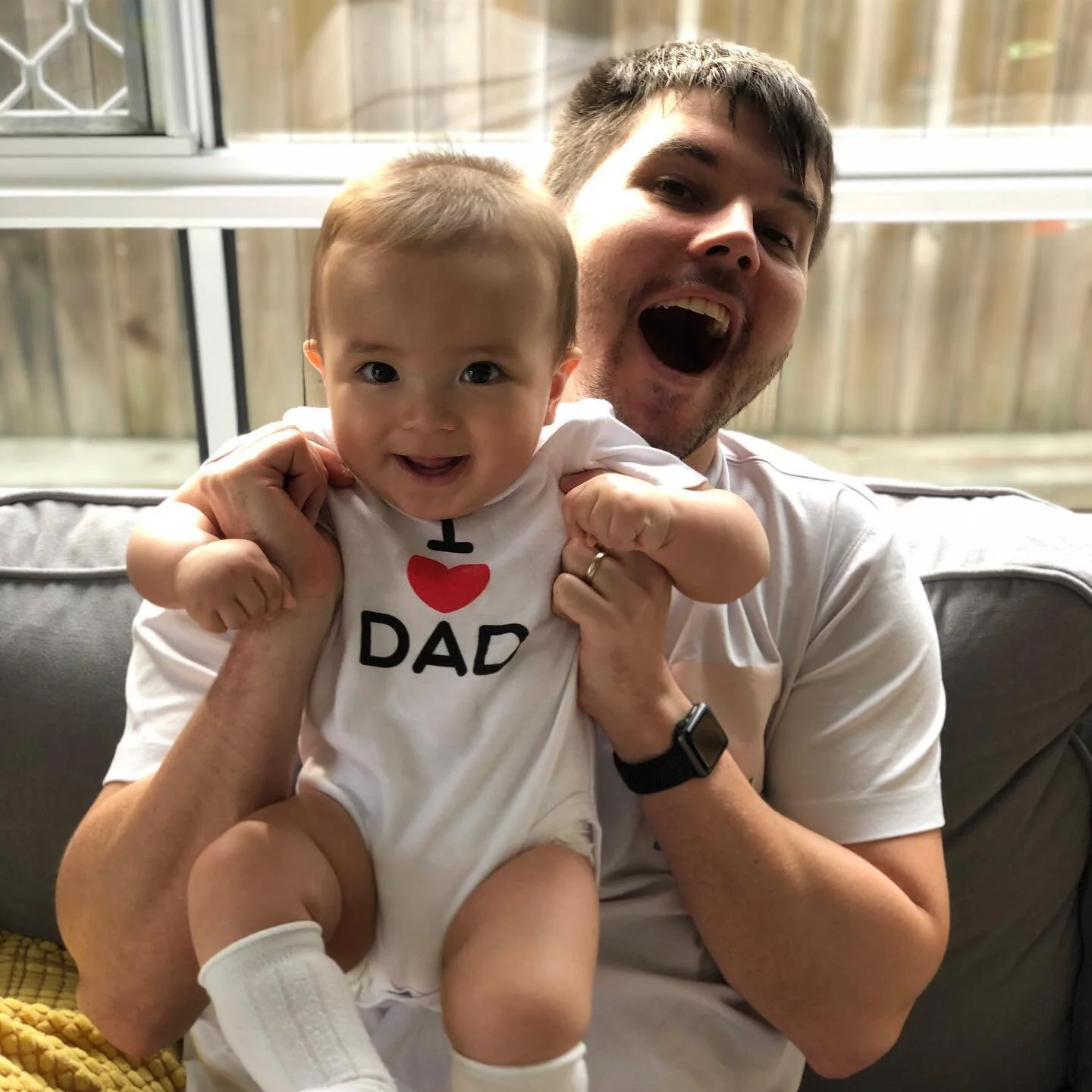 Father&rsquo;s Day Australia. My daughter made a gift but wanted to keep it. It&rsquo;s the thought that counts.