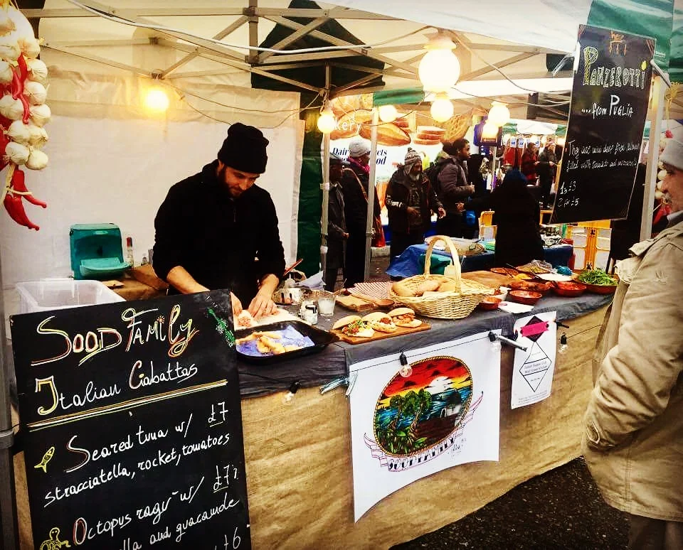 Our stall @ Well Street Market