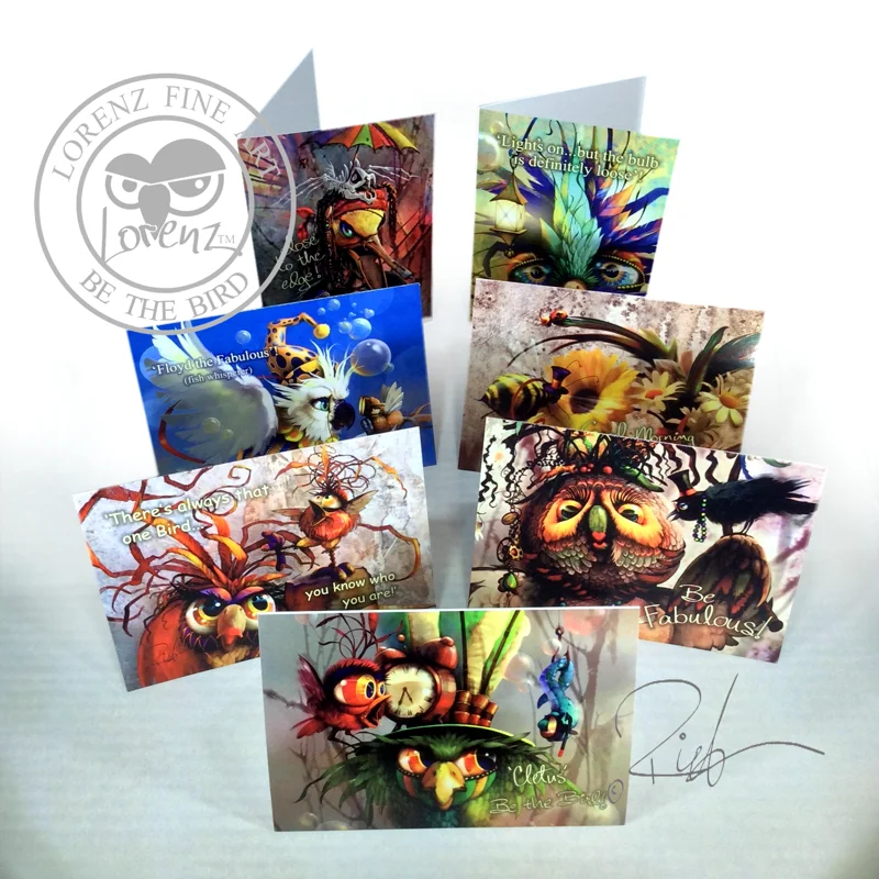 Greeting Cards (set 2) - set of 7 w/envelopes