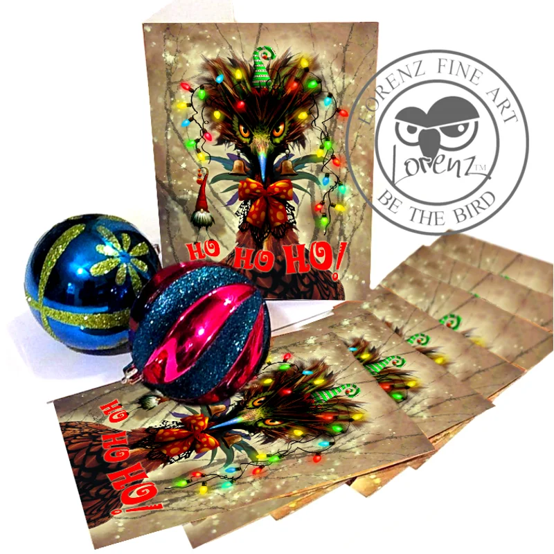 Holiday card (Myrtle-ho-ho)