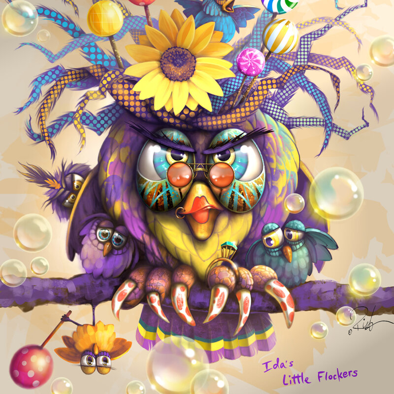 Ida's little flockers