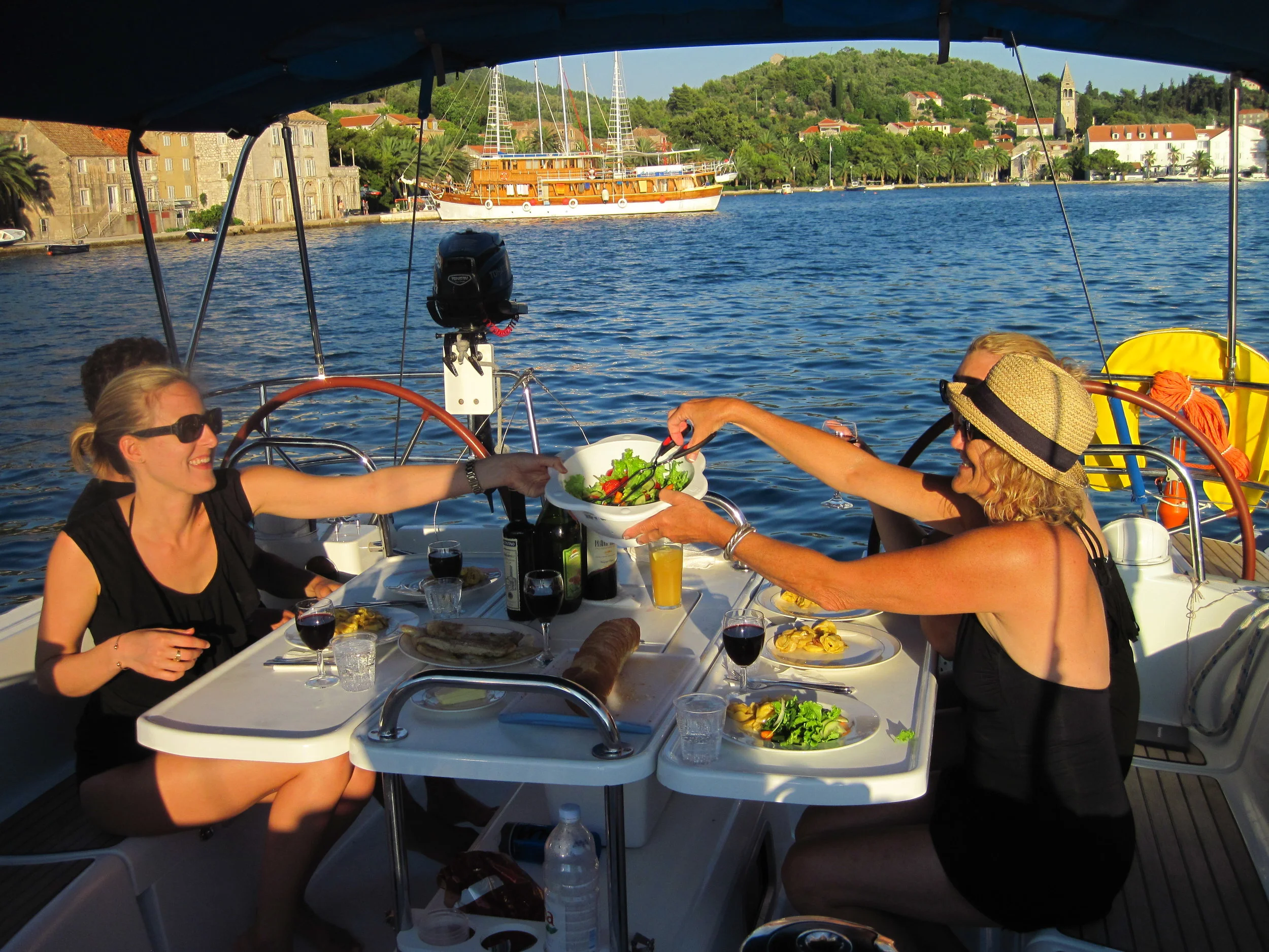 Cockpit feast, Croatia
