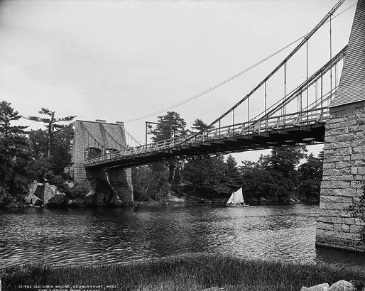 Chain Bridge in Newburyport, MA