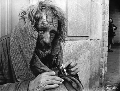 Homeless man Boston MA