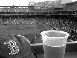 Soldiers in uniform welcome at Fenway Park