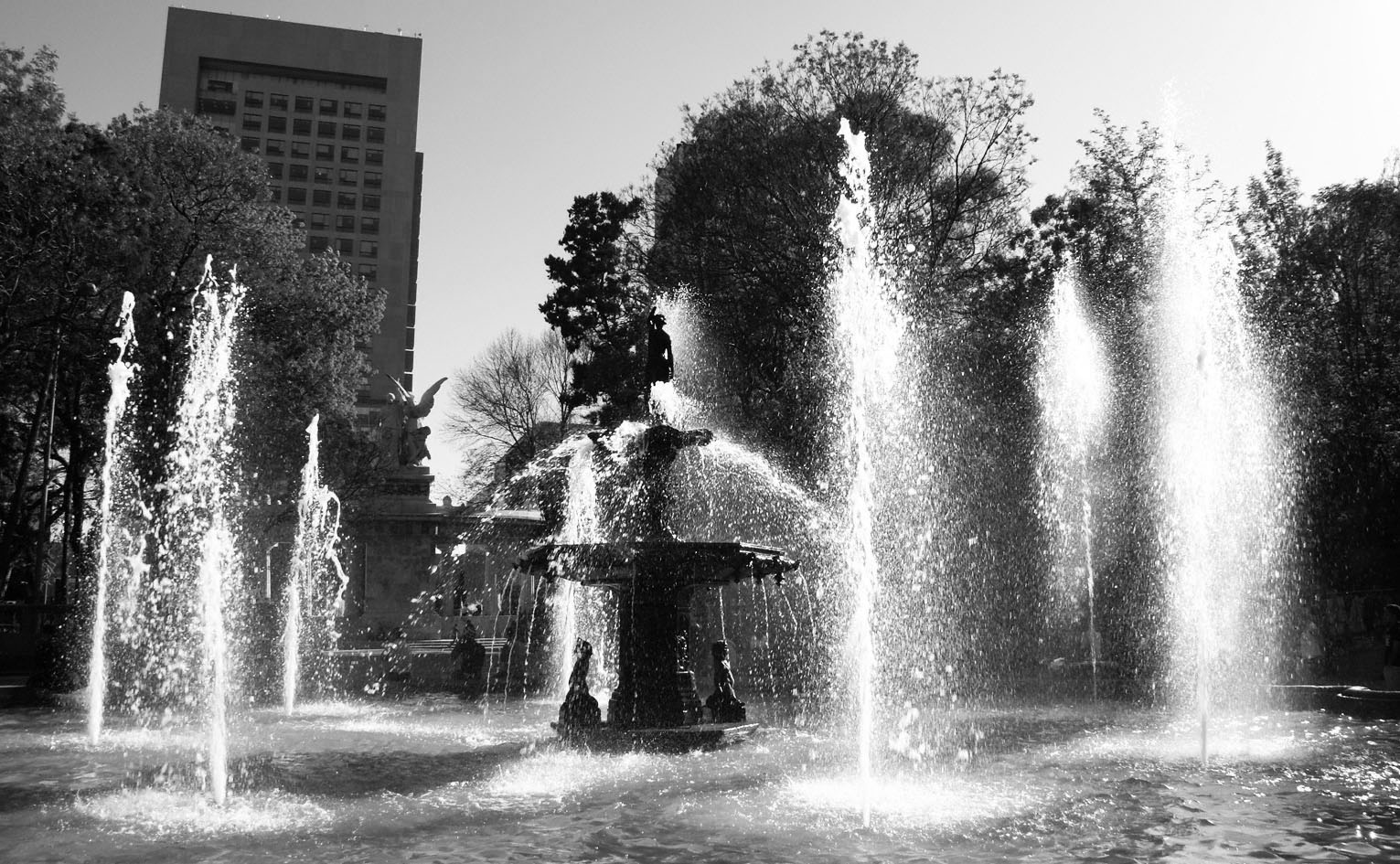 Alameda Fountain Mexico City