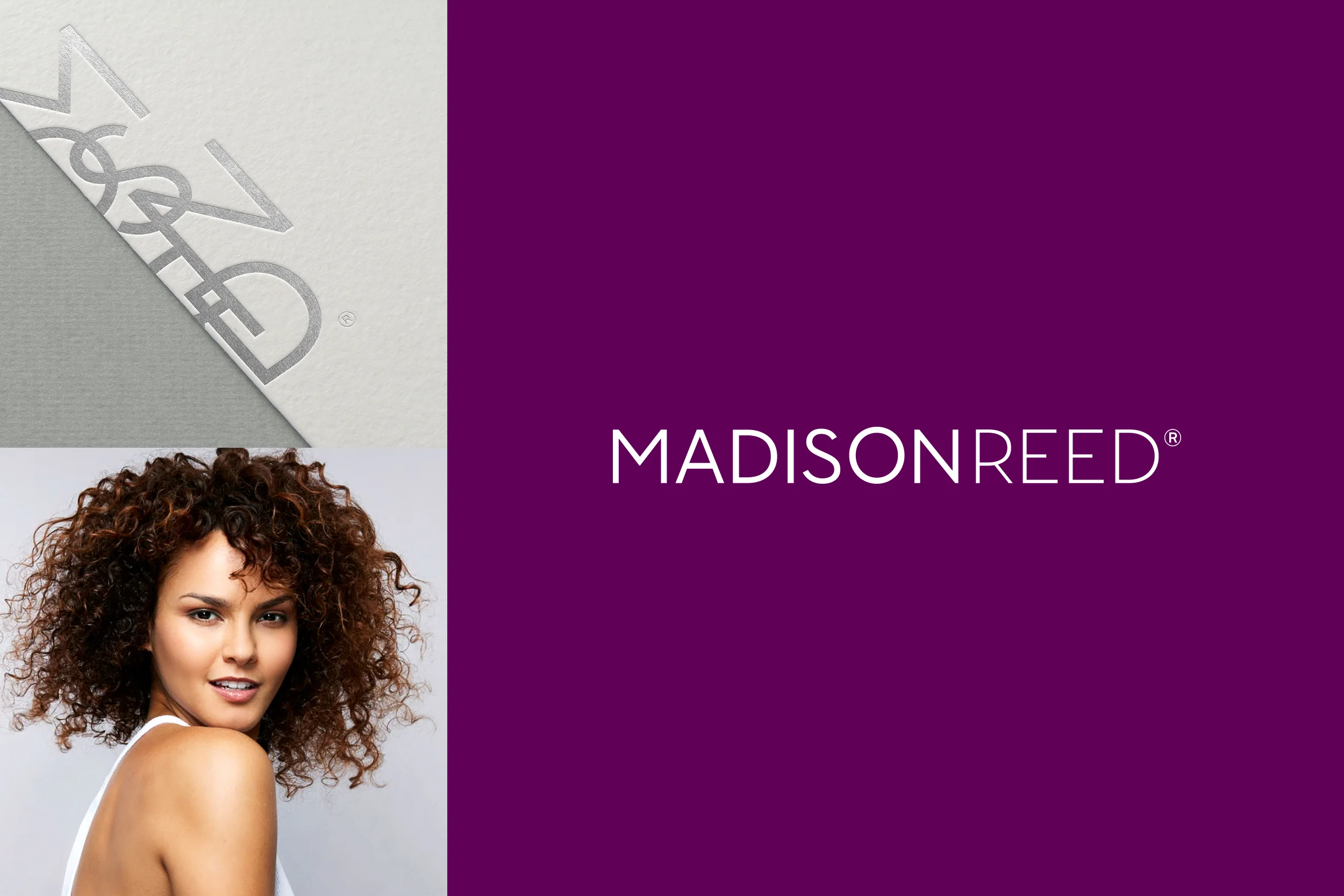 Logo / I optimized the existing Madison Reed brand identity for 360º use. 