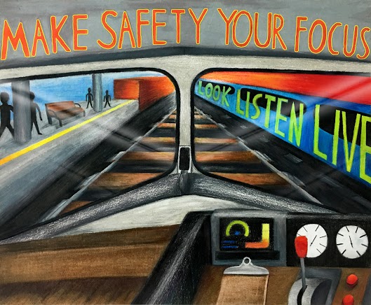 Winners of the Annual Metra Safety Poster Competition — Glenview School ...