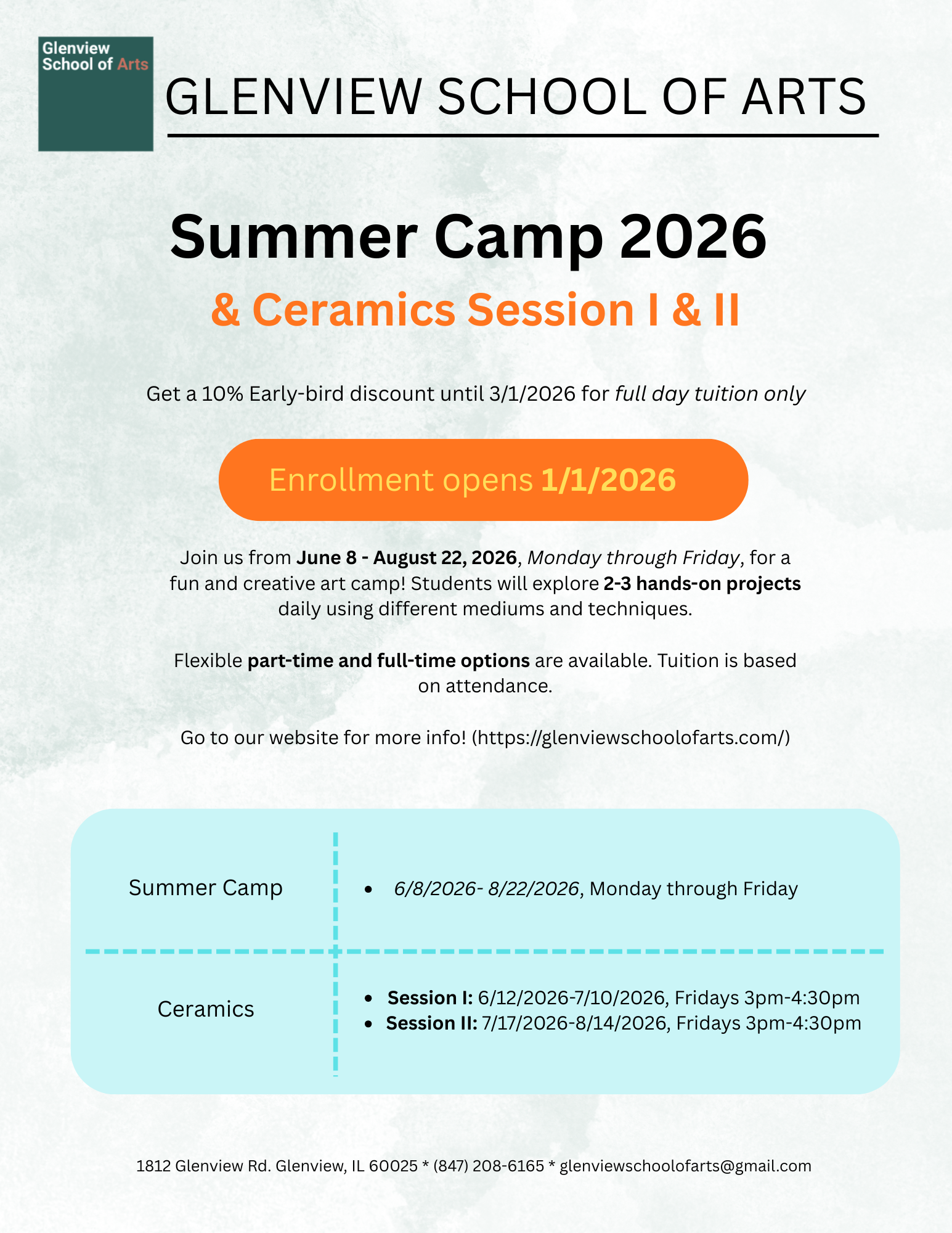 Summer Camp 2026 & Ceramics Session I & II.png