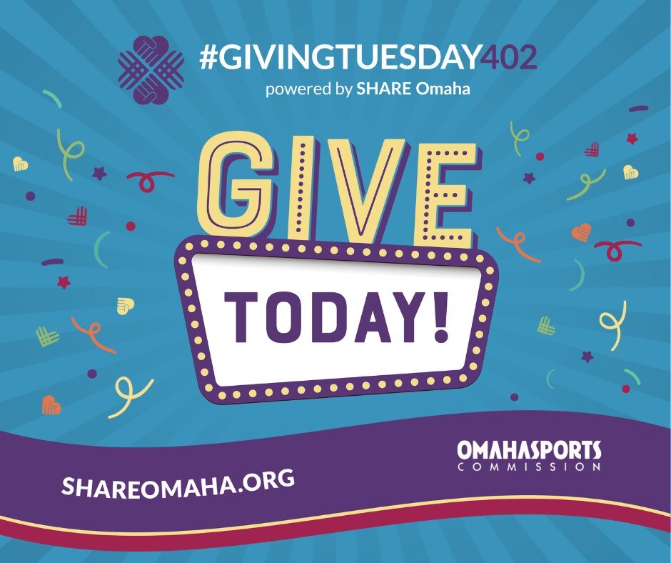 Today is #GivingTuesday402! Join us in the metro's biggest day of giving and help OSC continue to provide amazing sports opportunities for our entire community!

Today, your donation is twice as nice! A very generous donor has pledged to match donati