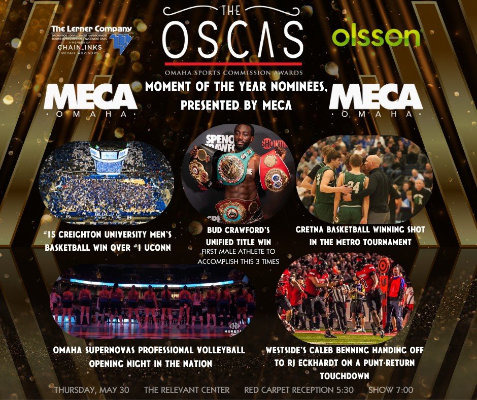 Here are your nominees for &quot;Moment of the Year&quot; presented by MECA! Who are you voting for? Comment and let us know. Voting ends April 26th use the link below to have your voice be heard!

https://omahasports.org/oscas