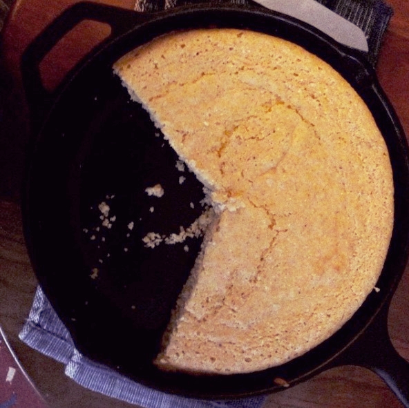 Cornbread (which also makes a nice Mrs. PacMan)