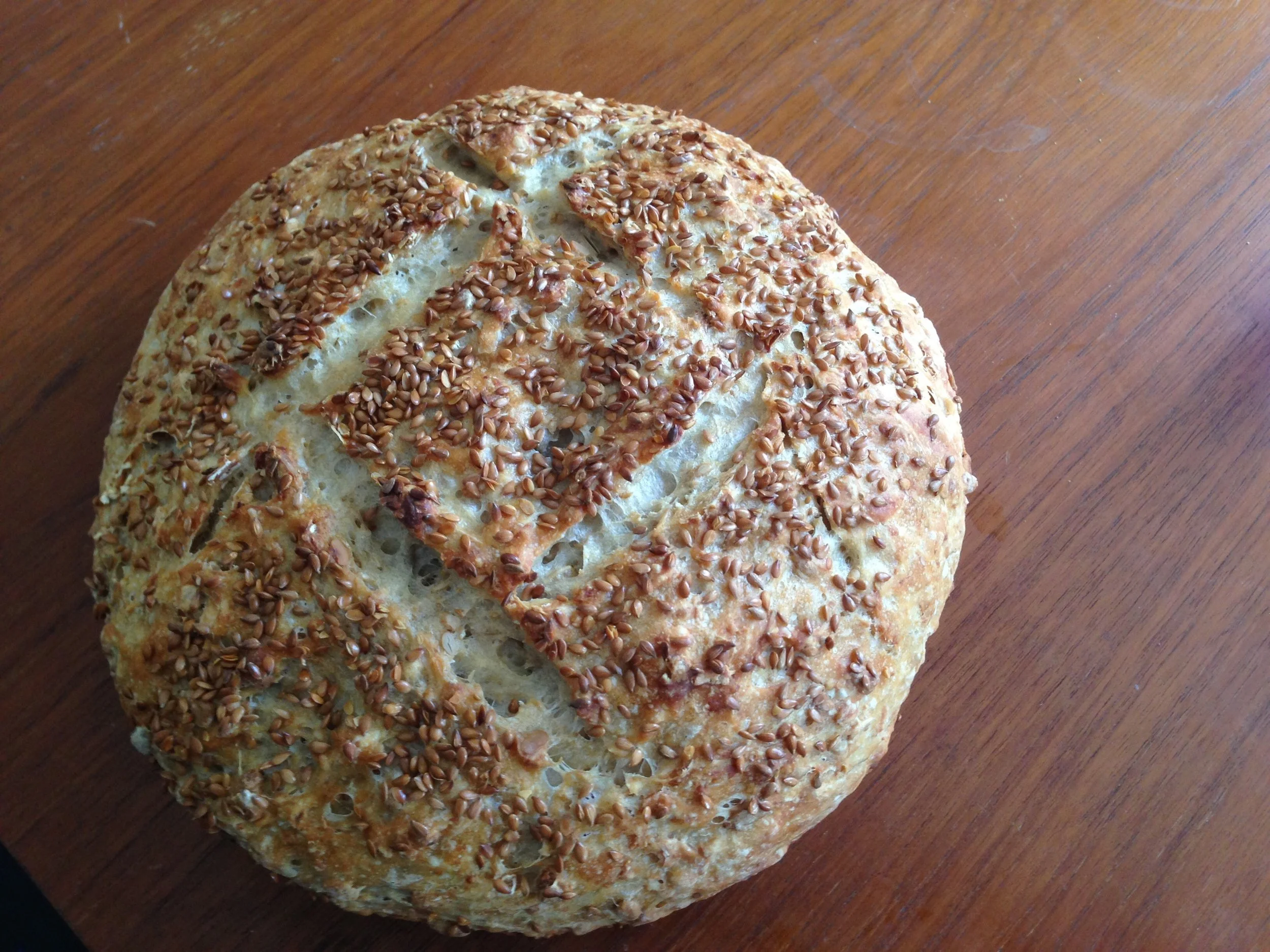 My sourdough boule