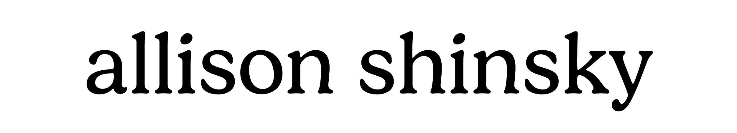 Allison Shinsky Design