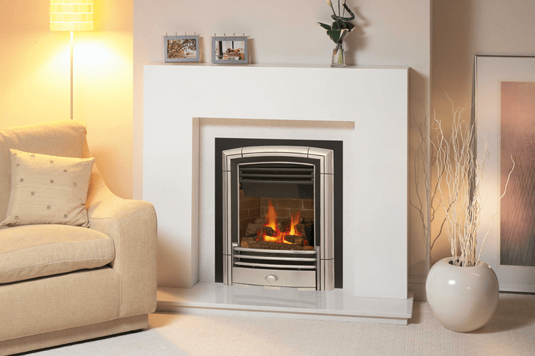 Valor Portrait Gas Fireplace Insert — Rutland Stove u0026 Fireplace Company