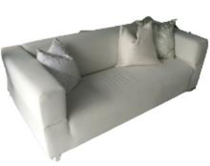 White Club Sofa