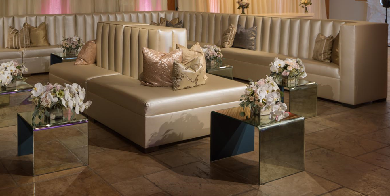 Pearl Leather Banquette Collection