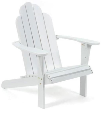 White Adirondack Chair