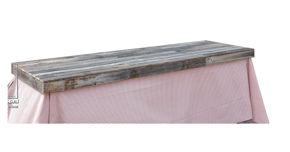Rustic Wood Table Cap
