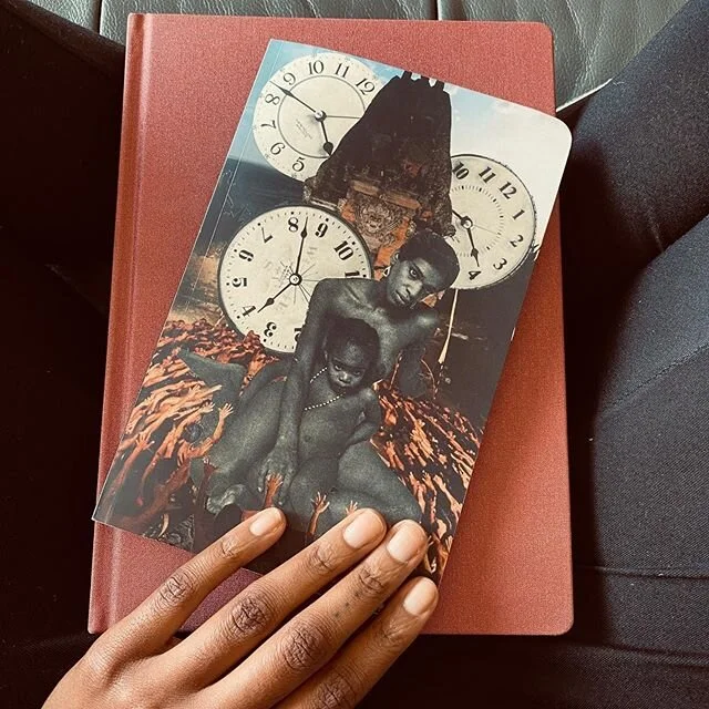 did you journal today? i did 3 pages worth, i obviously needed the release. &bull;
i told asia i was nervous to start writing in this journal because i had already claimed it would be my affirmations/prayer journal. y&rsquo;all know what happens when