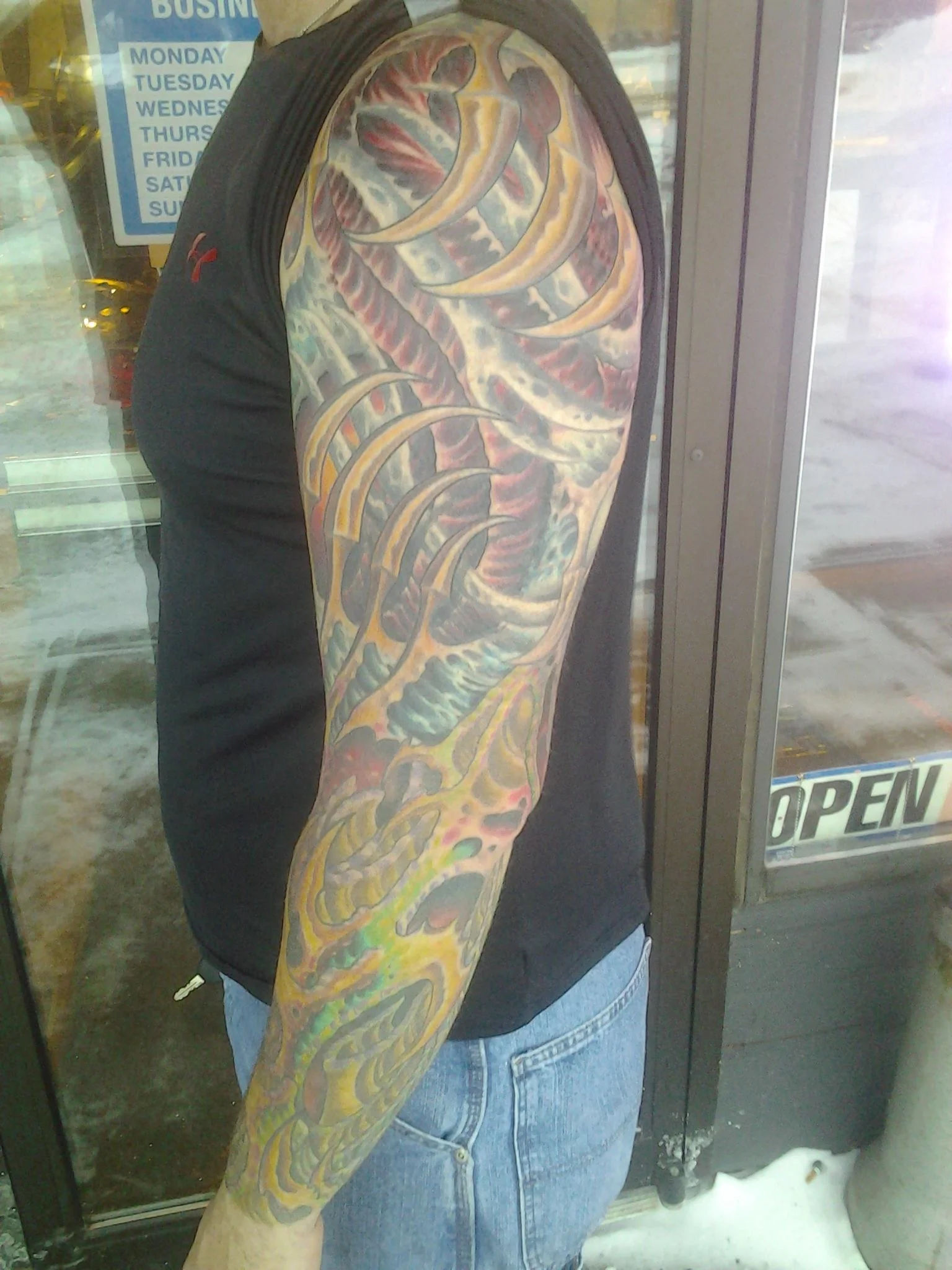 Sioux Falls Tattoo Artist Nick Call, Permanent Addictions Tattoo. 
