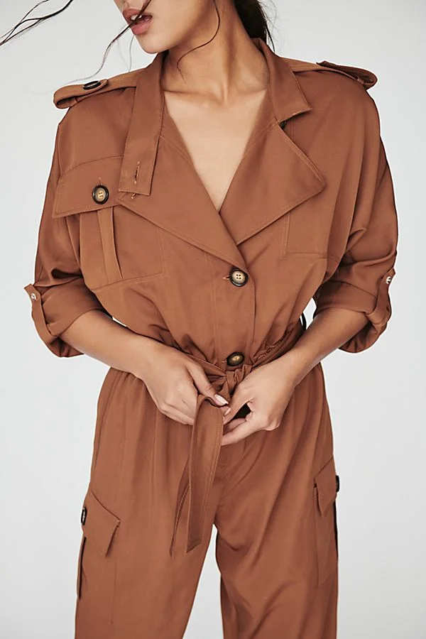 trench suit