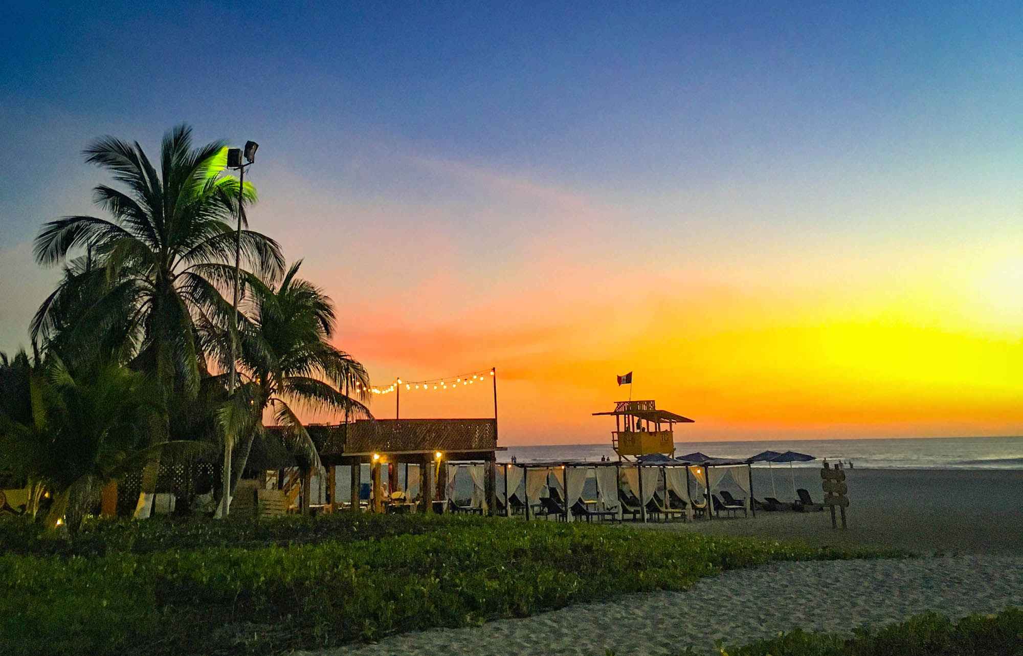 Zicatela restaurant in Puerto Escondido