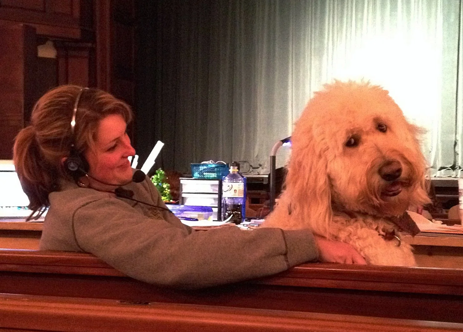 Tech Rehearsal of Annie at Charleston Stage Company in Charleston, SC