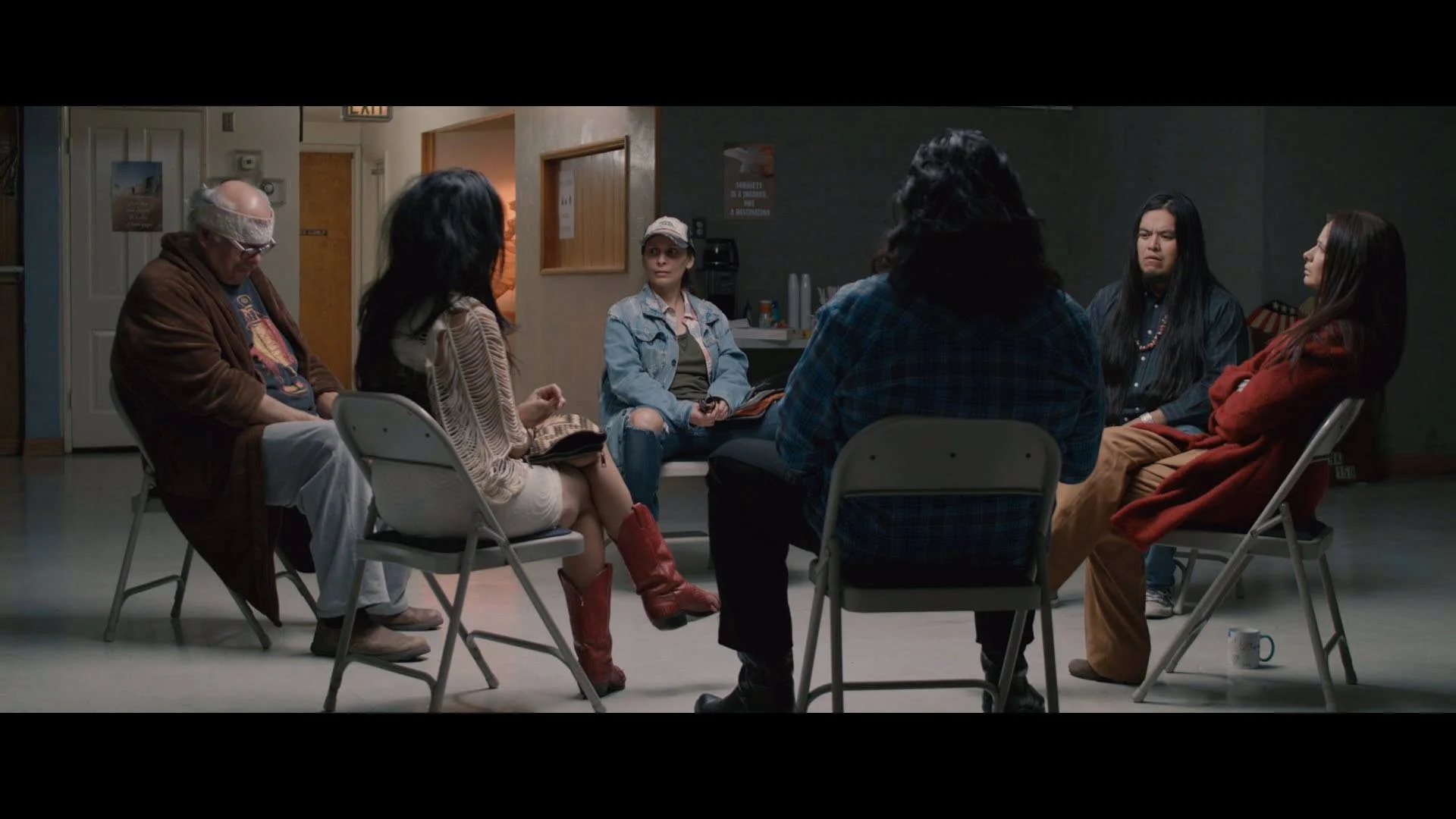 Cast of Blackwater , Gary Farmer, Carolina Hoyos, Branscombe Richmond, Berna Roberts, Loren Anthony, Kyla Garcia