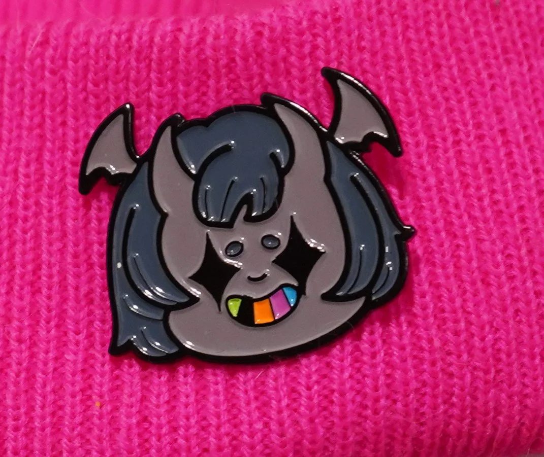  An enamel pin originally design in Adobe Illustrator 