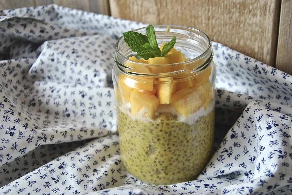 Mango & Jeera Chia Pudding