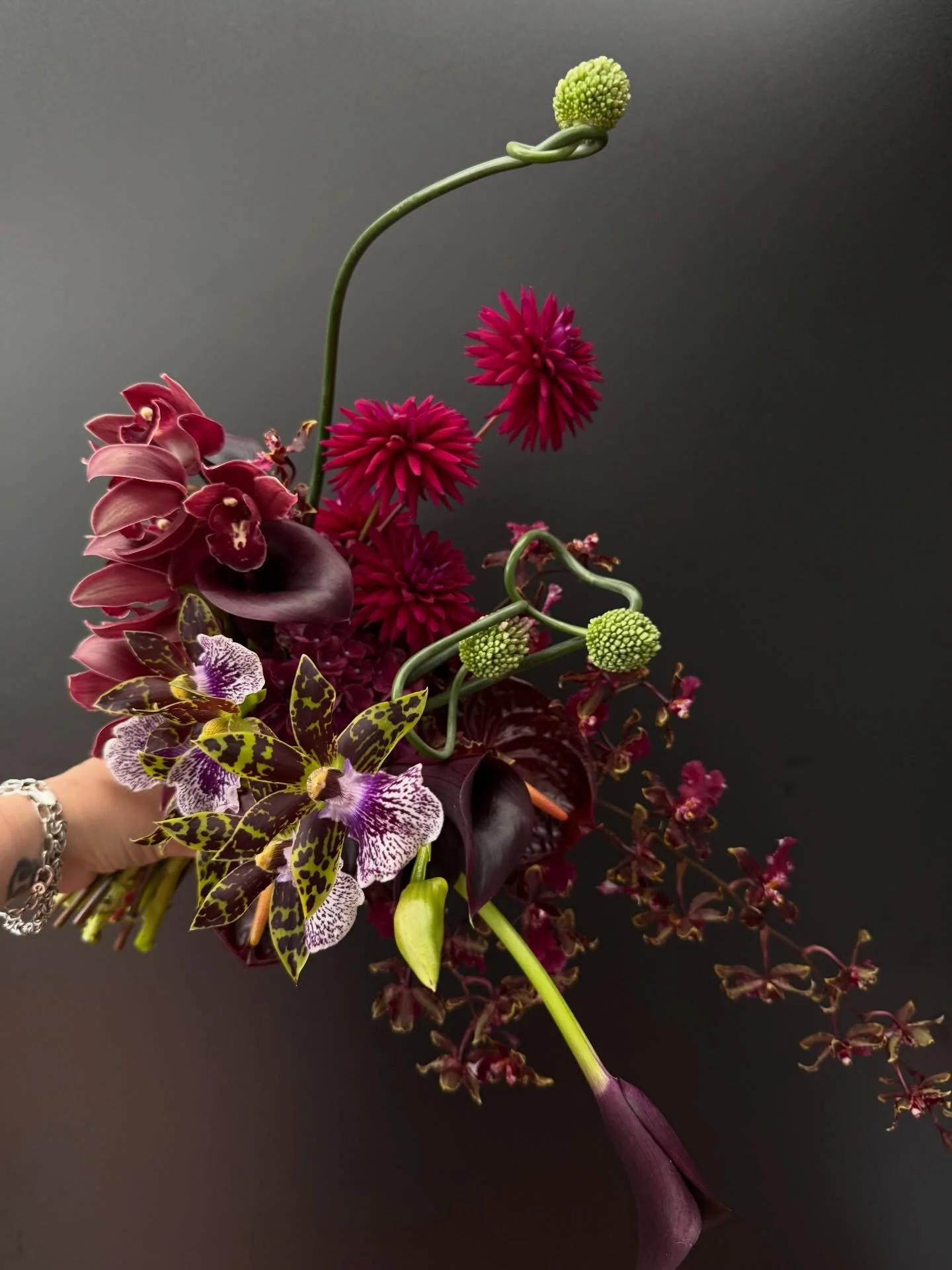 A bouquet for Britt with the most special of orchids, they match my tattoo and everything! 

Bouquet, Bridal Bouquet, Sydney Bride, Orchid Bouquet