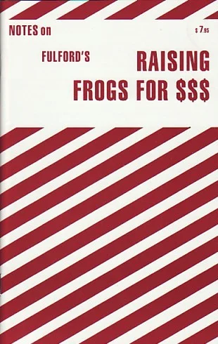  Major frog talk with artist Jason Fulford . 