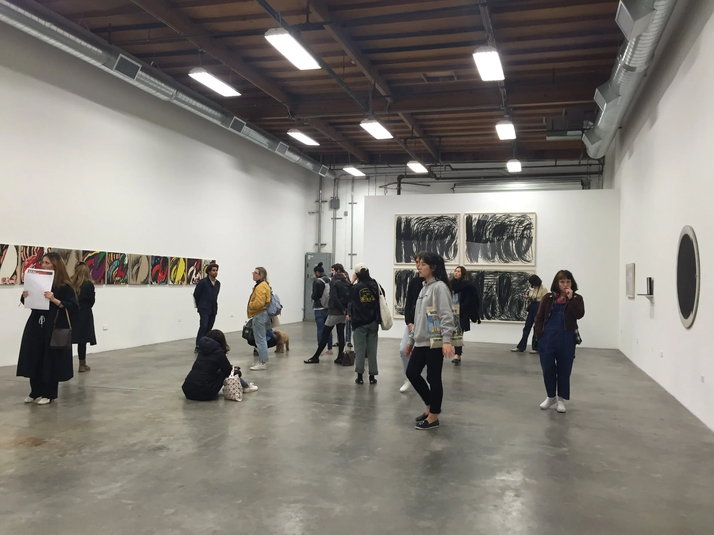 Judith Bernstein at The Box