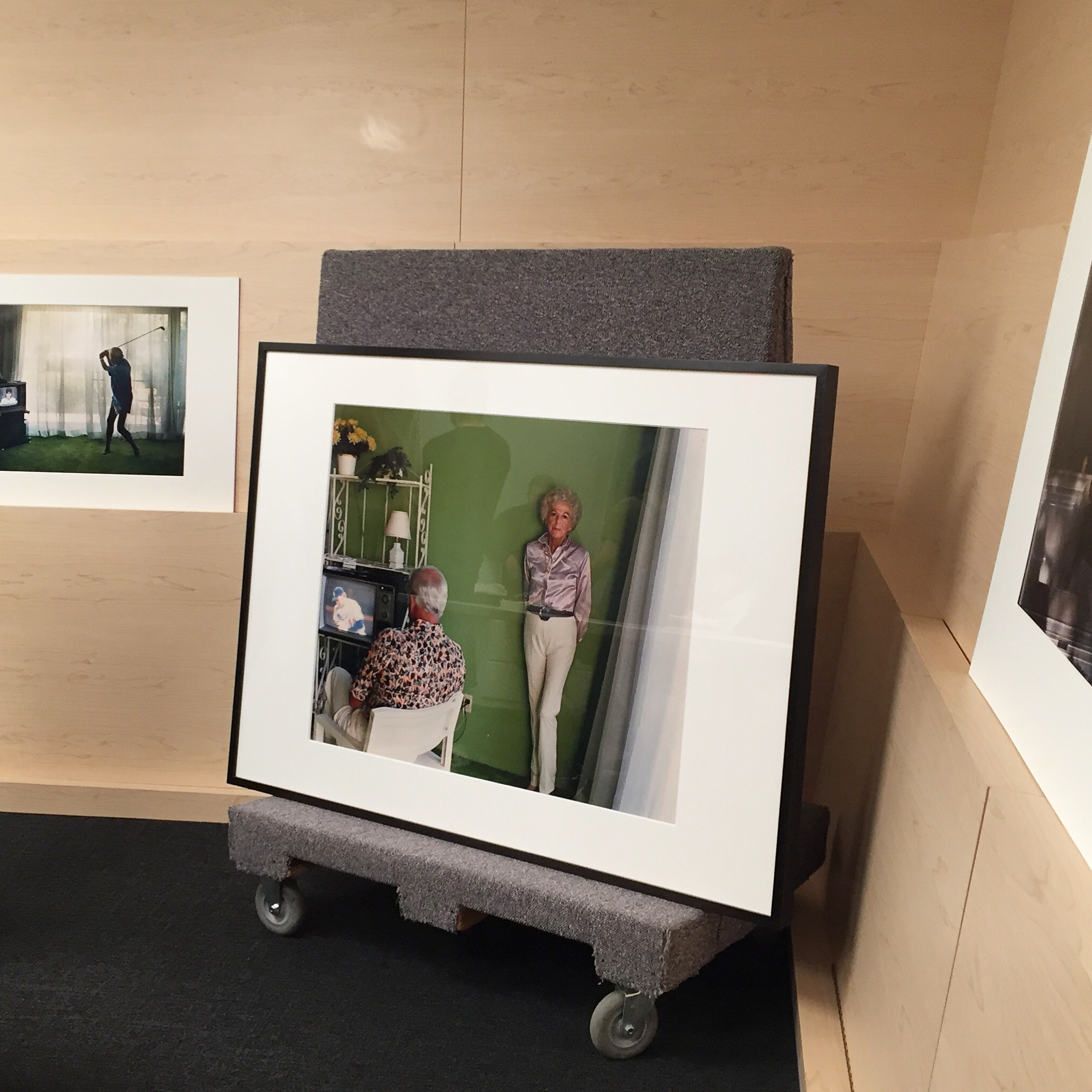 OVER THE WEEK, THE CLASS READ ALL OF LARRY SULTAN'S PICTURE'S FROM HOME BEFORE SEEING THE IMAGES IN PERSON. 