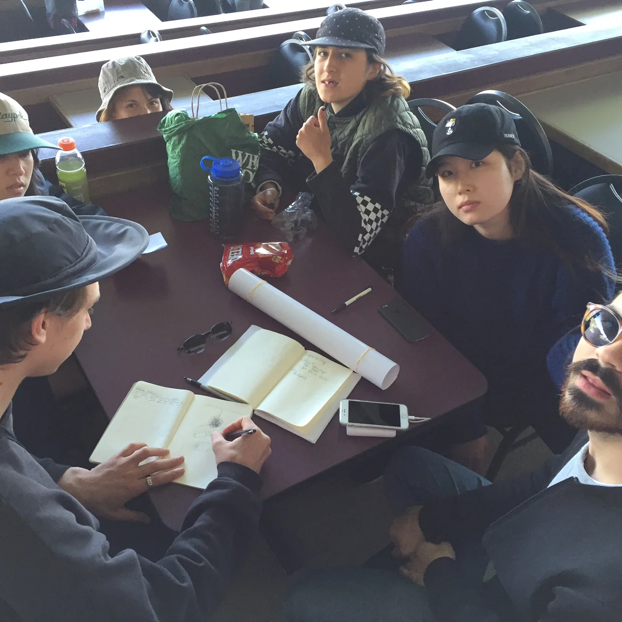 MASTERMINDING FOR COLLAB SHOW AT SFMOMA MAY 5TH
