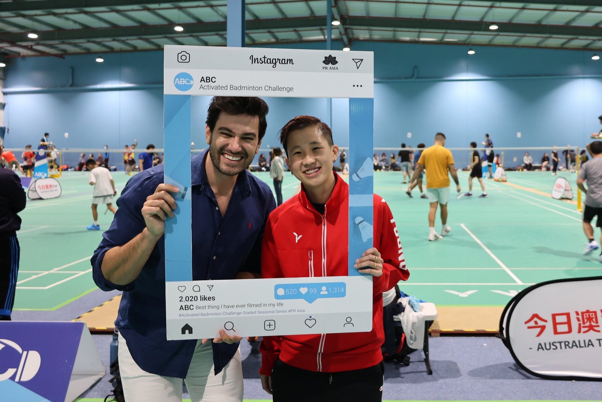 Presenting - Perth Badminton Kingsbridge Cup