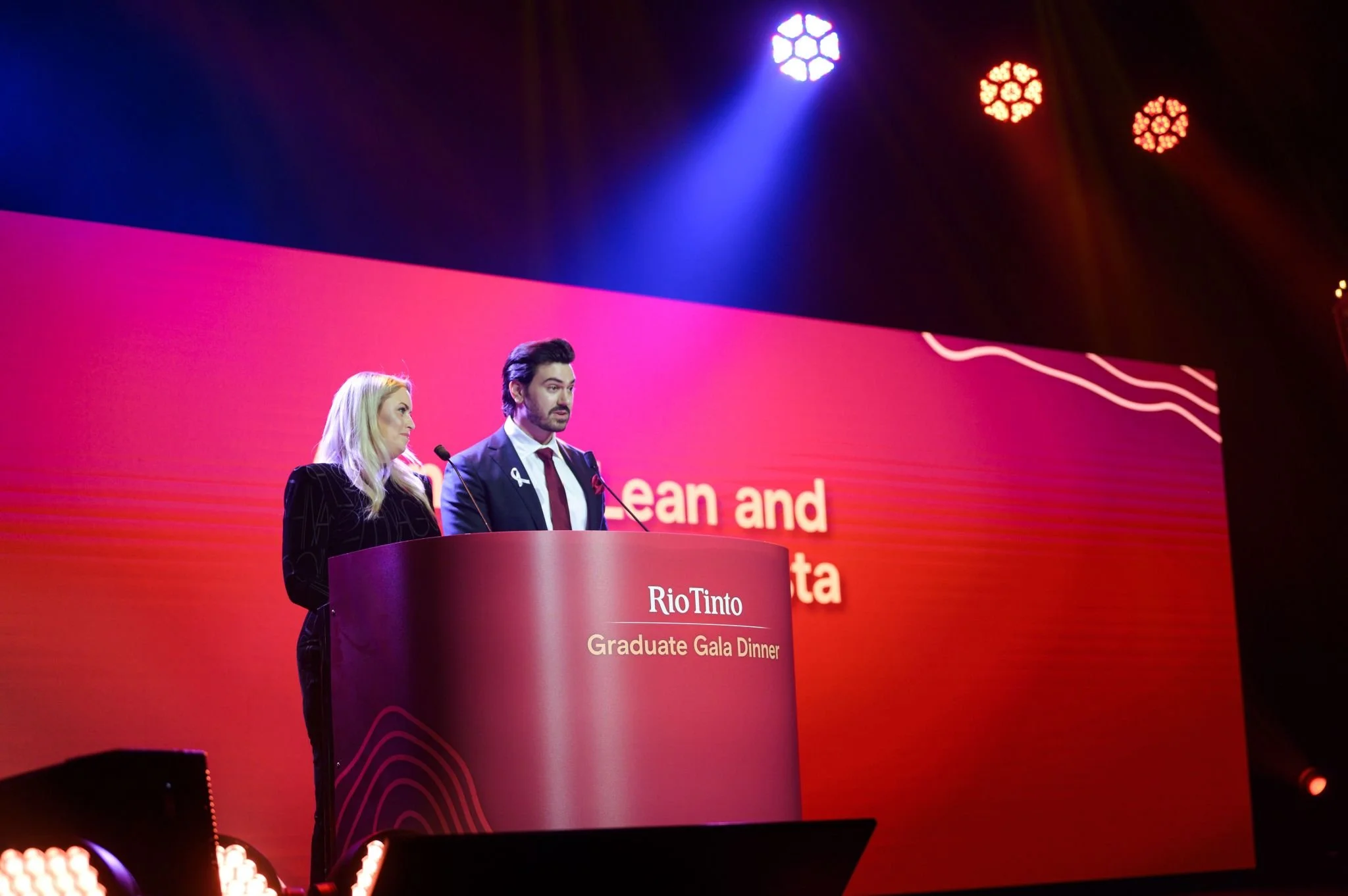 MC Rio Tinto Graduate Gala